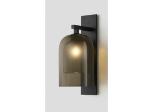 LUMI - LED glass and aluminium outdoor wall lamp _ Articolo Studio